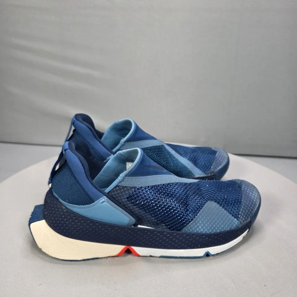 Nike Go FlyEase Mens Size 5 Court Blue Hinged Heel Slip On Shoes Sneakers